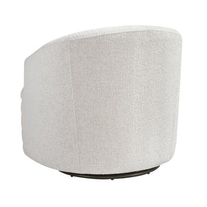 English Elm Swivel Barrel Chair Plush Chenille Upholstered Accent Seat for Living Room Reading Nook B011P581704
