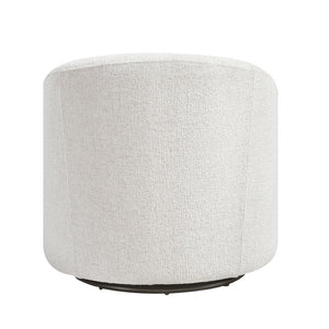 English Elm Swivel Barrel Chair Plush Chenille Upholstered Accent Seat for Living Room Reading Nook B011P581704