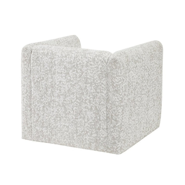 English Elm Swivel Accent Chair Jacquard Upholstery Pocket Coil Cushion Lumbar Pillow Included B011P581735