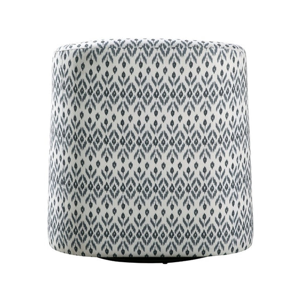 English Elm Swivel Accent Chair Tribal Polyester Fabric Pocket Coil Seat for Living Room B011P581770