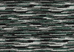 English Elm Pouf Square Jacquard Geometric Accent in Polyester for Living Room Seating B011P581879