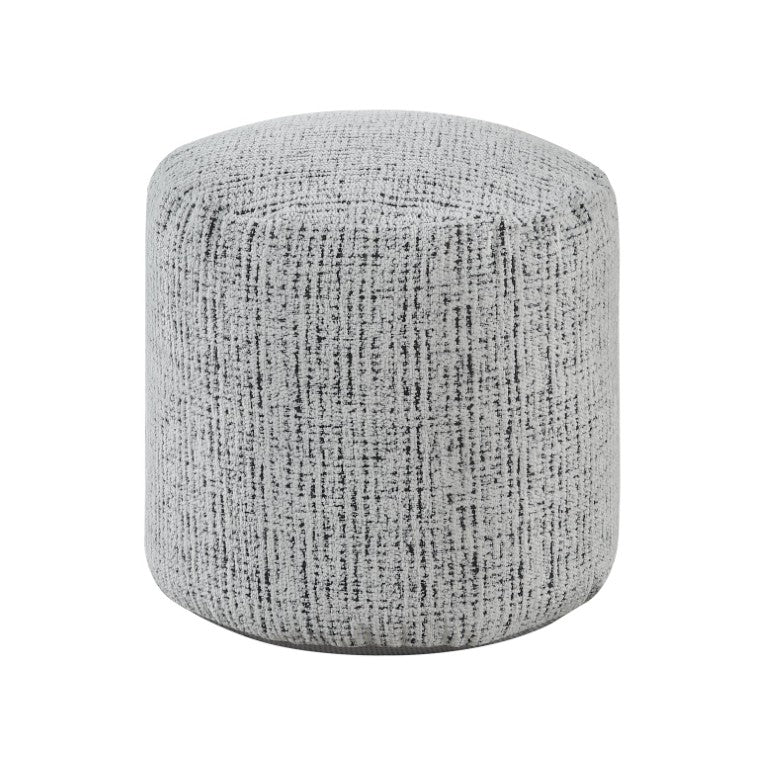 English Elm Pouf Chenille Ombre Cylindrical Accent Seat for Living Room Bedroom or Reading Nook B011P581880