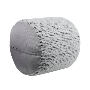 English Elm Pouf Chenille Ombre Cylindrical Accent Seat for Living Room Bedroom or Reading Nook B011P581880