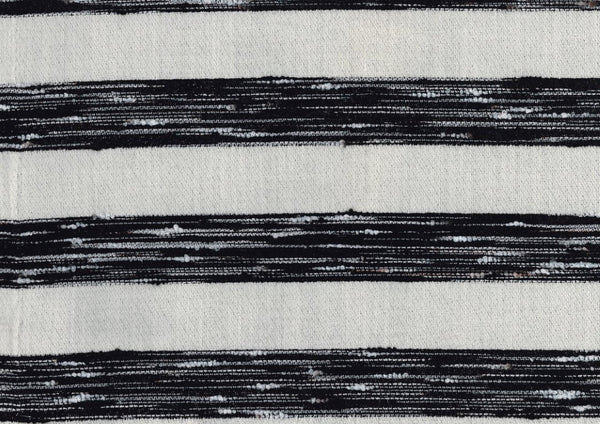 English Elm Pouf Square Jacquard Stripe Accent Footrest for Living Room Bedroom or Home Office B011P581885
