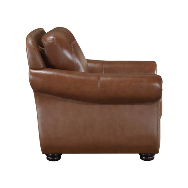English Elm Swivel Accent Chair Chenille Upholstered Walnut Frame Mid-Century Living Room Seat Camel+Brown Leather 42 L x 40 W x 37.5 H B011P581960