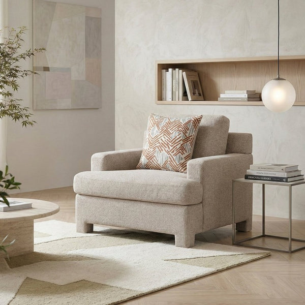 English Elm Swivel Accent Chair Chenille Upholstered Walnut Frame Mid-Century Living Room Seat Taupe Chenille 39 L x 40.5 W x 36 H B011P582015