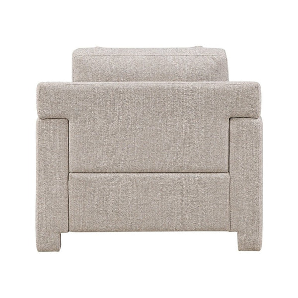 English Elm Swivel Accent Chair Chenille Upholstered Walnut Frame Mid-Century Living Room Seat Taupe Chenille 39 L x 40.5 W x 36 H B011P582015