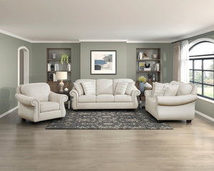 English Elm Chair Rolled Arm Nailhead Accent Seat with Espresso Bun Feet for Classic Living Rooms B011P582028