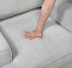English Elm Chair with Chenille Upholstery Deep Seat Foam Cushion Living Room Accent Lounge B011P582035
