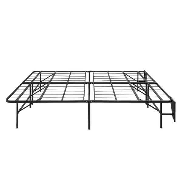 English Elm Full Metal Platform Bed Frame with Tool-Free Setup and 14 Inch Under Storage B011P582785