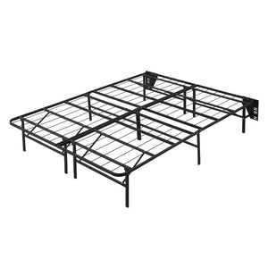 English Elm Full Metal Platform Bed Frame with Tool-Free Setup and 14 Inch Under Storage B011P582785