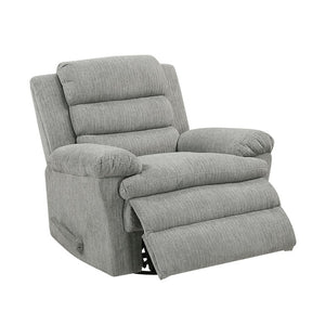 English Elm Glider Recliner with Swivel Base Microfiber Upholstery and Pocket Coil Support for Living Room B011P585125