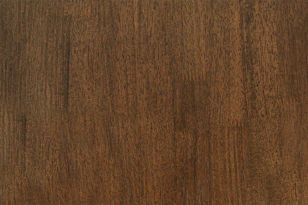 English Elm Table Top Dark Walnut Rubberwood Veneer Transitional Dining Room Statement Piece B011P587682