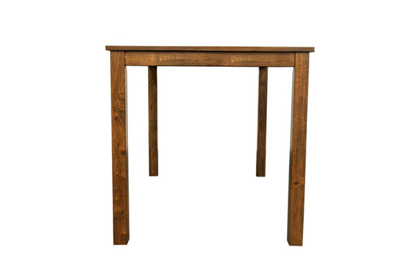 English Elm Table Top Dark Walnut Rubberwood Veneer Transitional Dining Room Statement Piece B011P587682