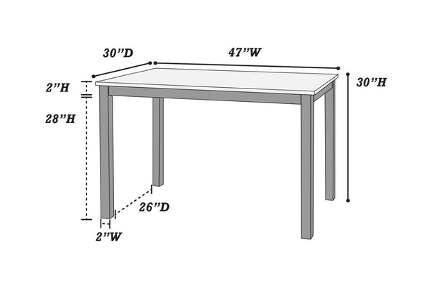 English Elm Table Top Dark Walnut Rubberwood Veneer Transitional Dining Room Statement Piece B011P587682