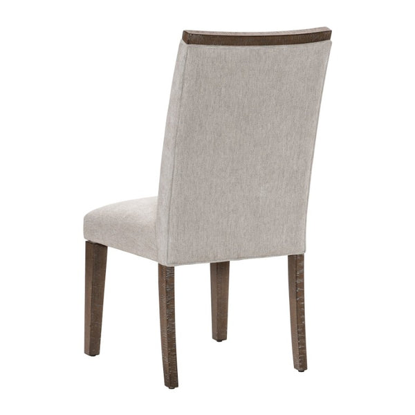 English Elm Brown Acacia Veneer X-Back Dining Chairs Set of Ten for Transitional Spaces Gray 10 Pc B011P590180