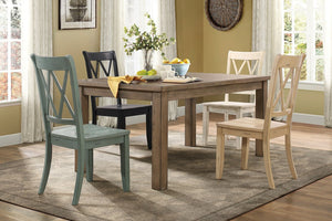 English Elm Teal Pine Ven Cream 6 Piece B011P590235