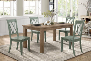 English Elm Teal Pine Ven Teal 4 Piece B011P590237