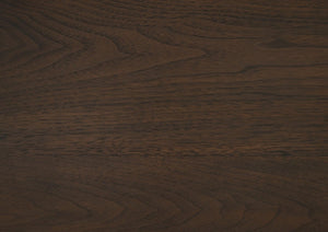 English Elm Walnut Veneer Dining Chair Set of Four Gray Upholstered Contemporary Wood Seating B011P590246