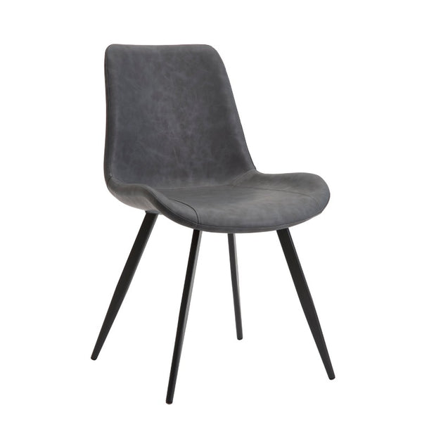 English Elm Beige Upholstered Ladder Back Dining Chair Set of Four Arts and Crafts Style Gray Metal 20 L x 23.5 W x 32.5 H B011P590299