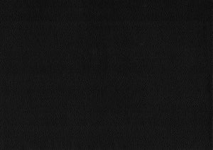 English Elm Contemporary Black Faux Leather California King Bed Tall Headboard Low Profile Frame B011S00156