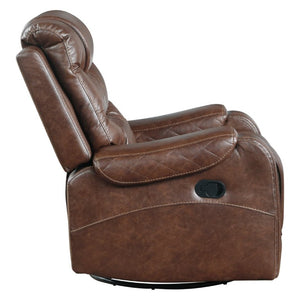 English Elm Luxurious Faux Leather 3 Piece Reclining Sofa Set with USB Ports and Power Outlets B011S01101