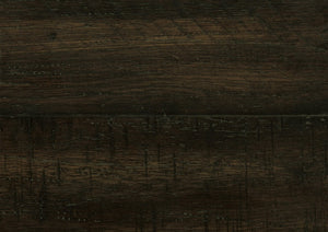 English Elm Solid Acacia Queen Bed Tall Headboard Driftwood Charcoal Finish Transitional Bedroom B011S01123