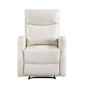 English Elm Contemporary Wall Hugger Reclining Sofa Set Faux Leather Pocket Coil Living Room B011S02514