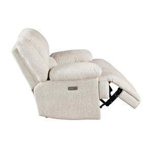 English Elm Modern Power Reclining 3Pc Living Room Set with USB Ports and Microfiber Seating B011S02563