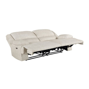 English Elm Modern Power Reclining 3Pc Living Room Set with USB Ports and Microfiber Seating B011S02563