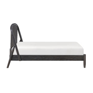 English Elm Elegant Espresso Platform Full Bed Spindle Headboard Farmhouse Wooden Frame B011S02588
