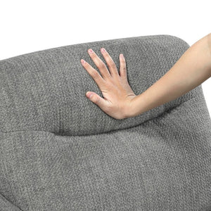 English Elm Modern Mid-Century Chenille Sofa Loveseat Chair Set with Pocket Coil Wood Frame Gray B011S02606