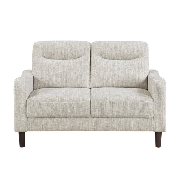 English Elm Modern Mid-Century Chenille Sofa Loveseat Chair Set with Pocket Coil Wood Frame Taupe B011S02608