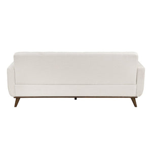 English Elm Contemporary Tufted Fabric Sofa Set with Pocket Coil Support and Solid Wood Legs B011S02617