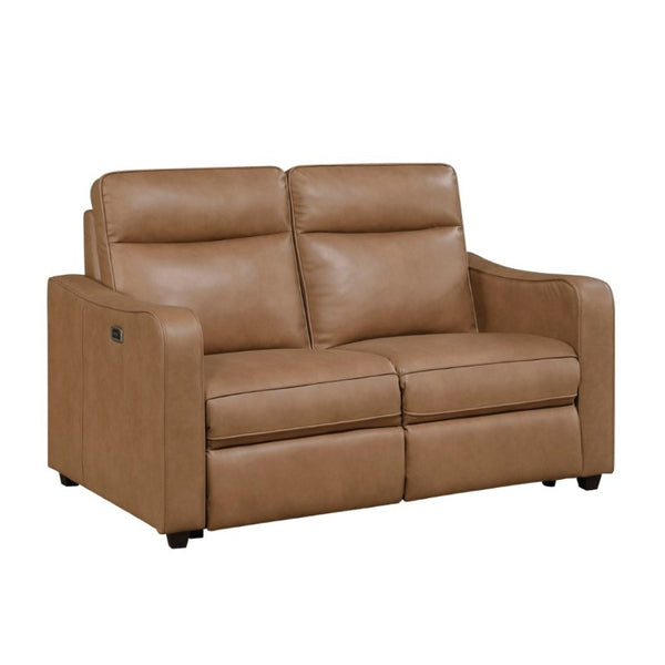 English Elm Modern Power Reclining Sofa Set Faux Leather Three Piece with USB Charging Zero Wall B011S02628