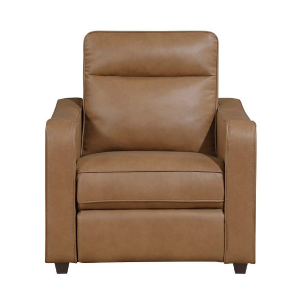 English Elm Modern Power Reclining Sofa Set Faux Leather Three Piece with USB Charging Zero Wall B011S02628