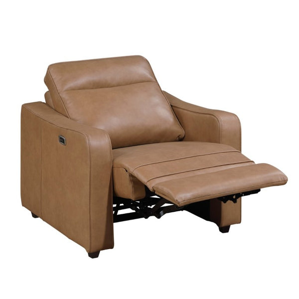 English Elm Modern Power Reclining Sofa Set Faux Leather Three Piece with USB Charging Zero Wall B011S02628