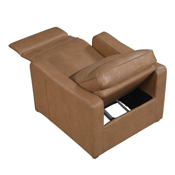 English Elm Modern Power Reclining Sofa Set Faux Leather Three Piece with USB Charging Zero Wall B011S02628
