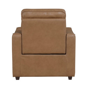 English Elm Modern Power Reclining Sofa Set Faux Leather Three Piece with USB Charging Zero Wall B011S02628