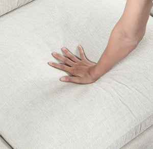 English Elm Modern Chenille Sofa and Loveseat Set with Pocket Coil Support for Living Rooms B011S02645
