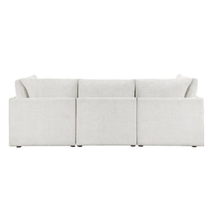 English Elm Modern Chenille Sofa and Loveseat Set with Pocket Coil Support for Living Rooms B011S02645