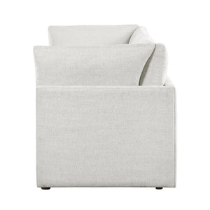 English Elm Modern Chenille Sofa and Loveseat Set with Pocket Coil Support for Living Rooms B011S02645
