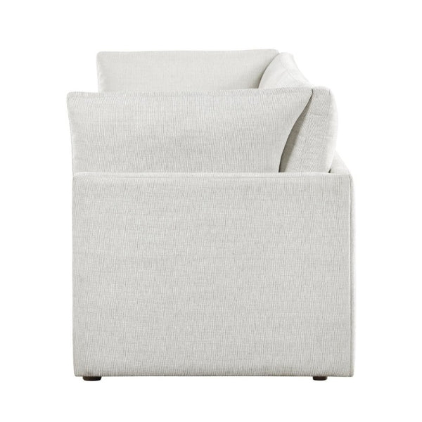 English Elm Modern Chenille Sofa and Loveseat Set with Pocket Coil Support for Living Rooms B011S02645