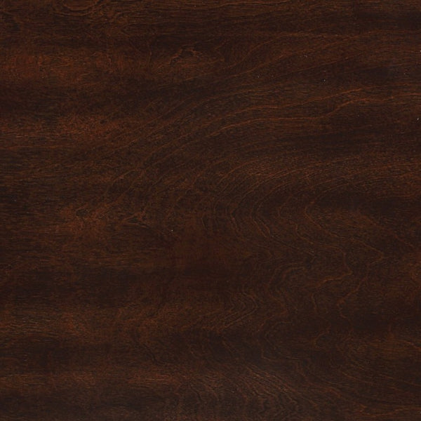 English Elm Cherry Finish Queen Platform Bed Curved Headboard Birch Veneer with Footboard Storage Drawers B011S03644