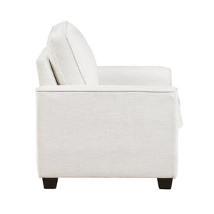 English Elm Beautiful Chenille 3 Piece Living Room Sofa Set with Pocket Coil Cushions and Plywood Frame B011S03812
