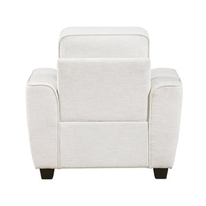 English Elm Beautiful Chenille 3 Piece Living Room Sofa Set with Pocket Coil Cushions and Plywood Frame B011S03812