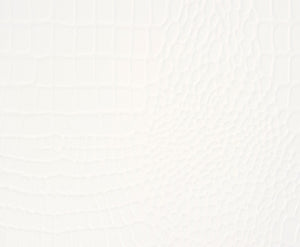 English Elm Bed Allura California King Glam White Lacquer LED Tufted Faux Leather Headboard B011S03834