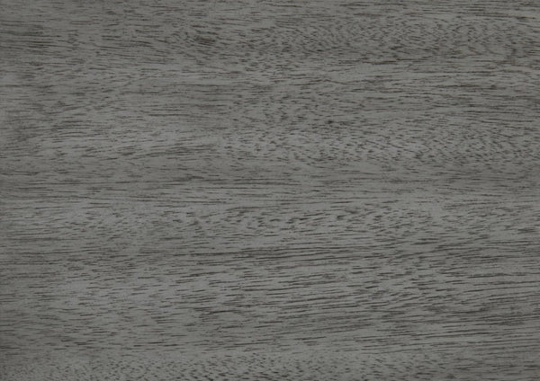 English Elm Transitional Full Platform Bed Okume Veneer Gray Finish with Picture Frame Headboard B011S03864
