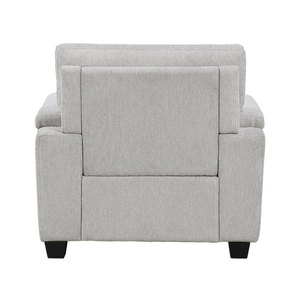 English Elm 3Pc Chenille Living Room Seating Set Sofa Loveseat Chair with Pocket Coil Cushions B011S03890
