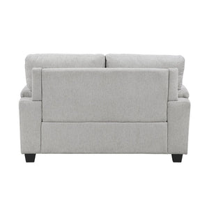 English Elm 3Pc Chenille Living Room Seating Set Sofa Loveseat Chair with Pocket Coil Cushions B011S03890